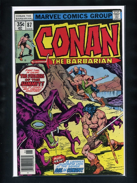 Conan the Barbarian #87 F/VF 1978 Marvel Comic Book